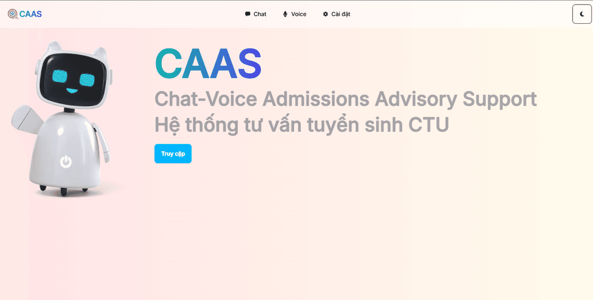 CAAS home page